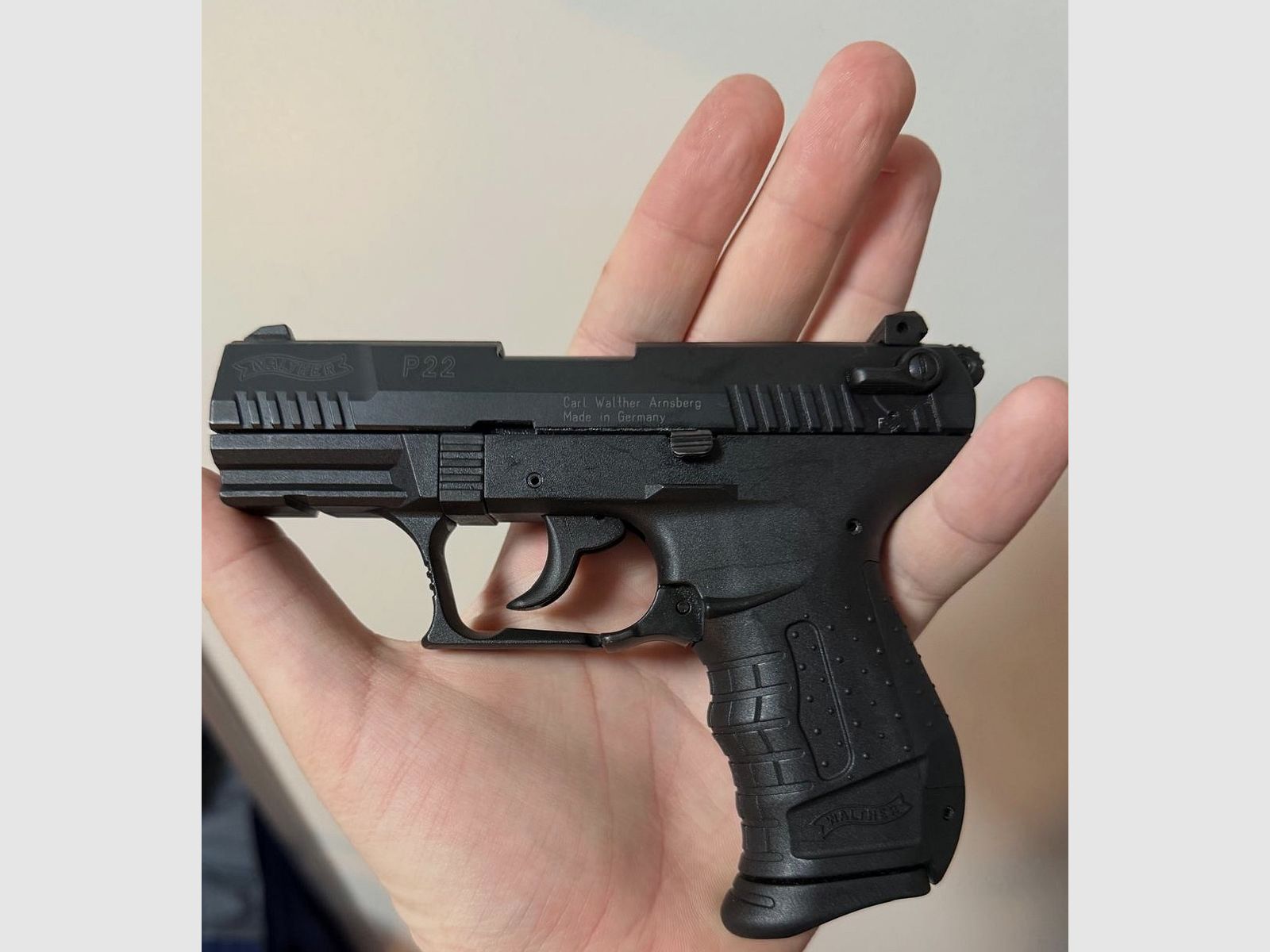 Walther P22 blank firing