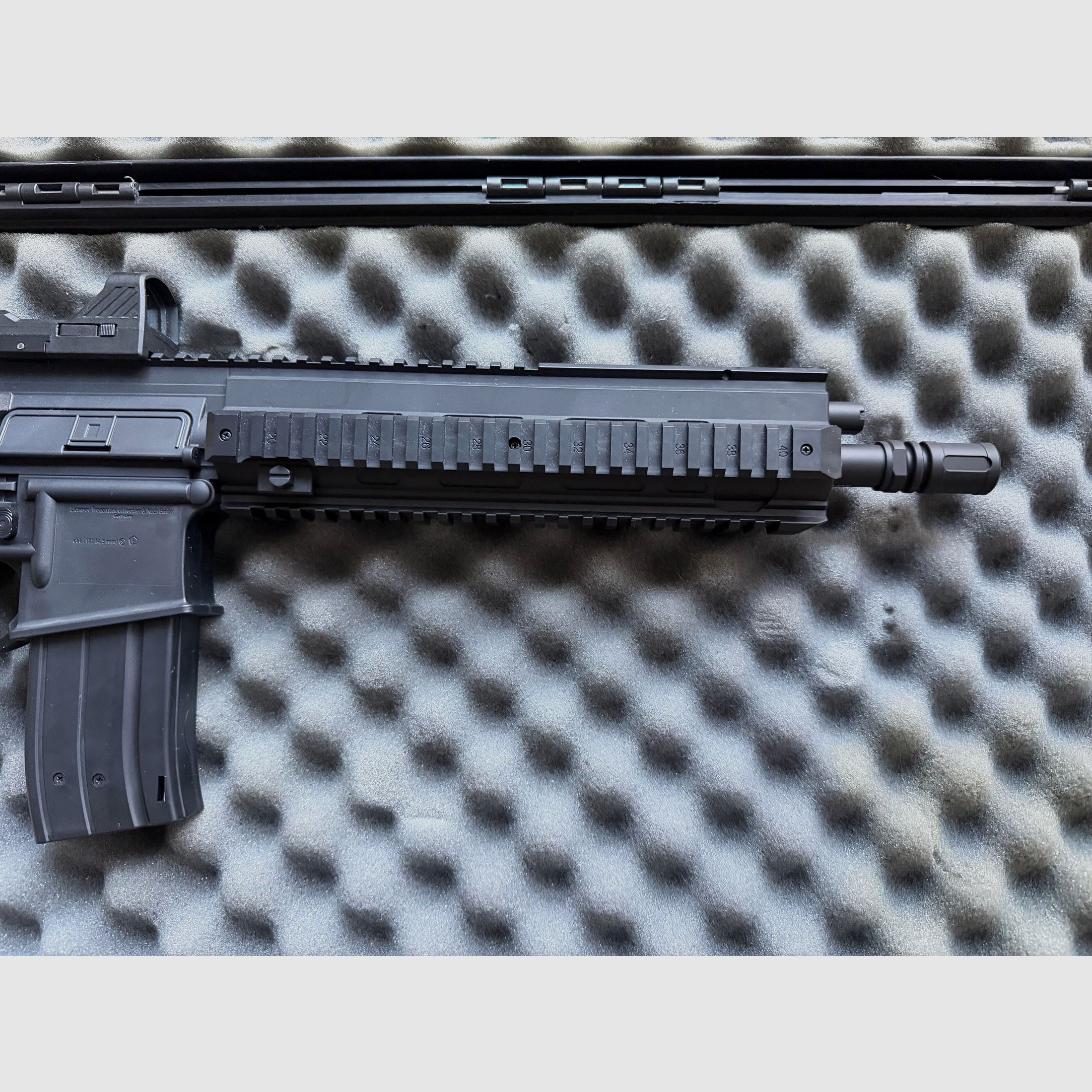 Heckler & Koch HK416 A5 cal. 4,5 mm Stahl BB Co2 | incluso valigetta per armi | come nuovo