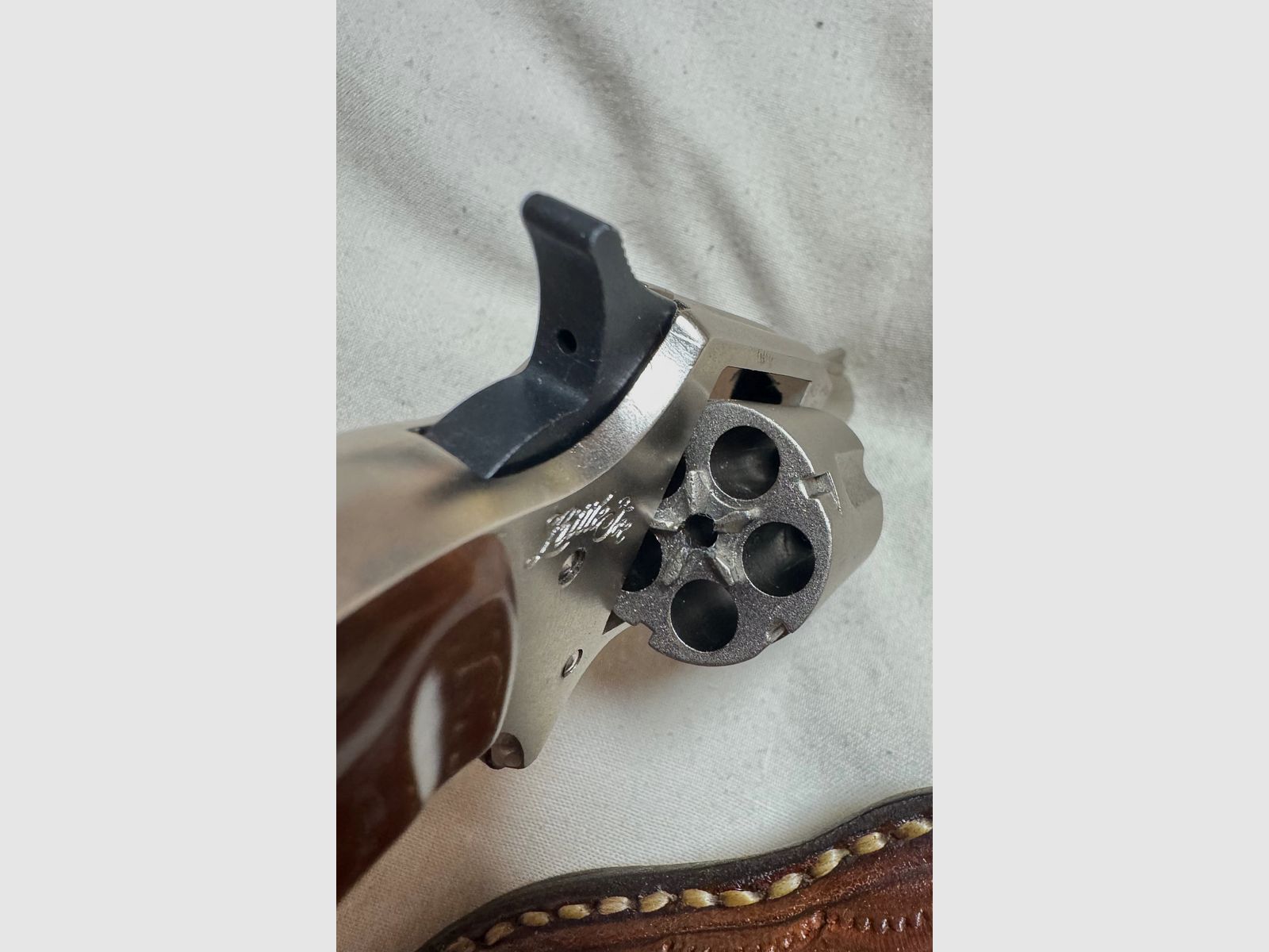 Röhm Little Joe niklowany - PTB 380 - Kaliber .22 long strzał ostrzegawczy