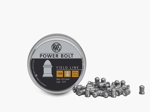 RWS FIELD-L Pow Bolt Diabolo 4,5 mm 0,92g BLI 150 stuks