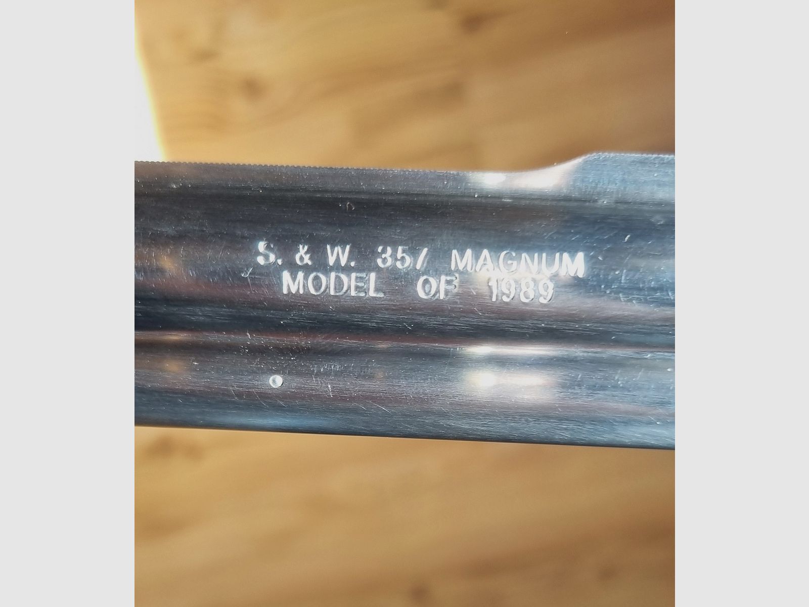 Revólver Smith & Wesson Mod.627-0 modelo de 1989 cal. .357Magnum 5,5" cañón