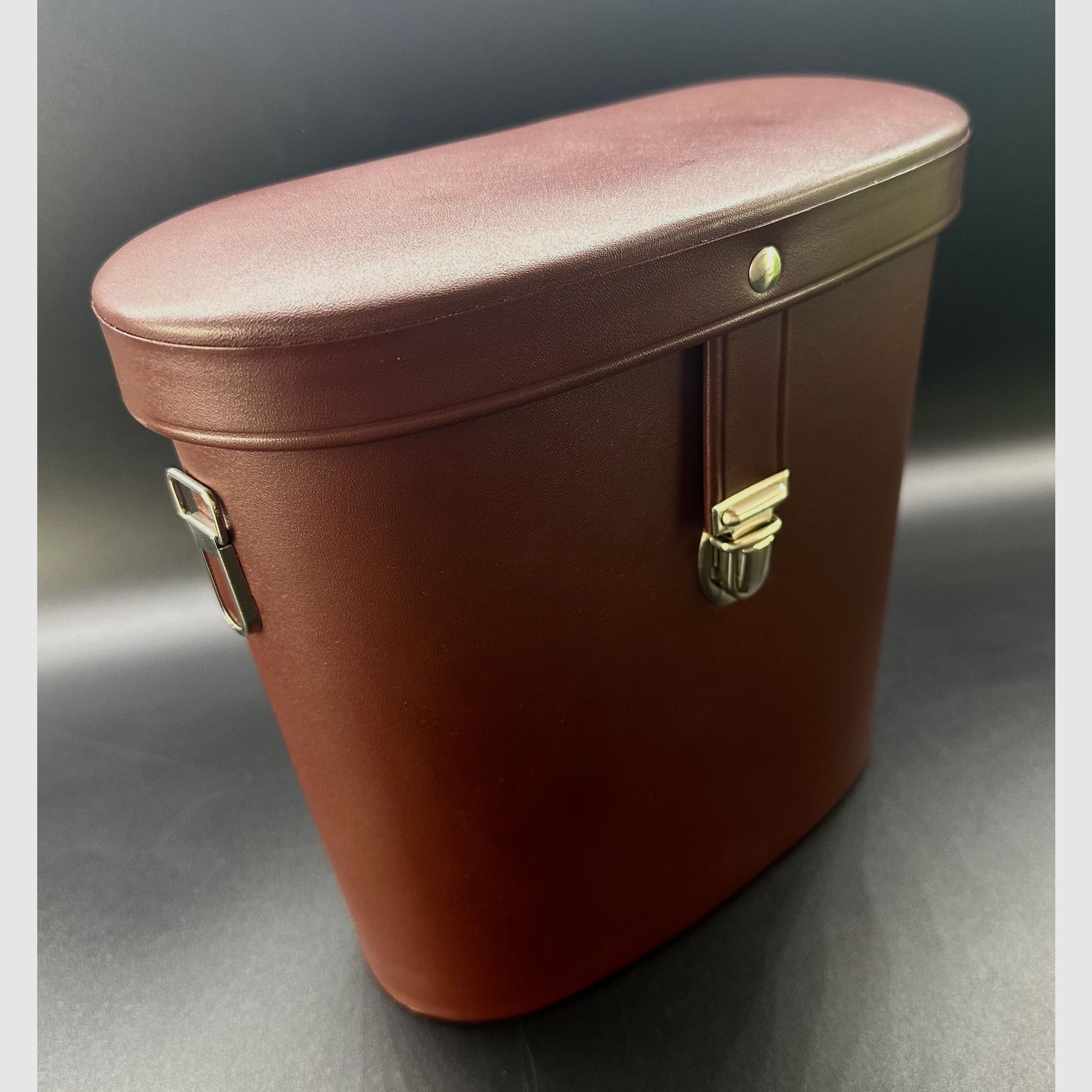 as new binocular case pouch for Carl Zeiss 7x50 10x50 15x50 brown leather interior dimensions 7x19x17 cm, image 2 of 4