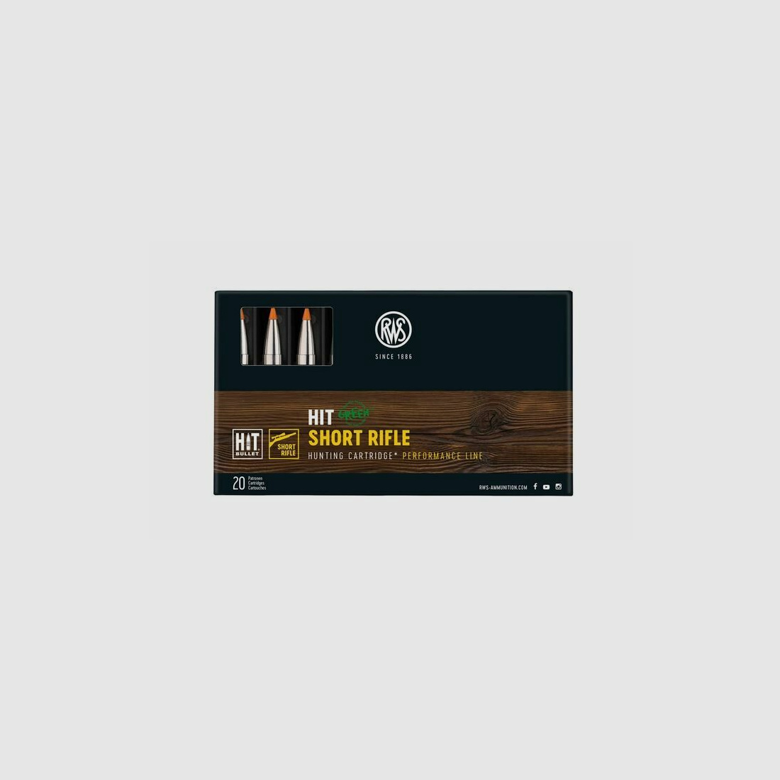 RWS HIT short rifle 8x57 IS