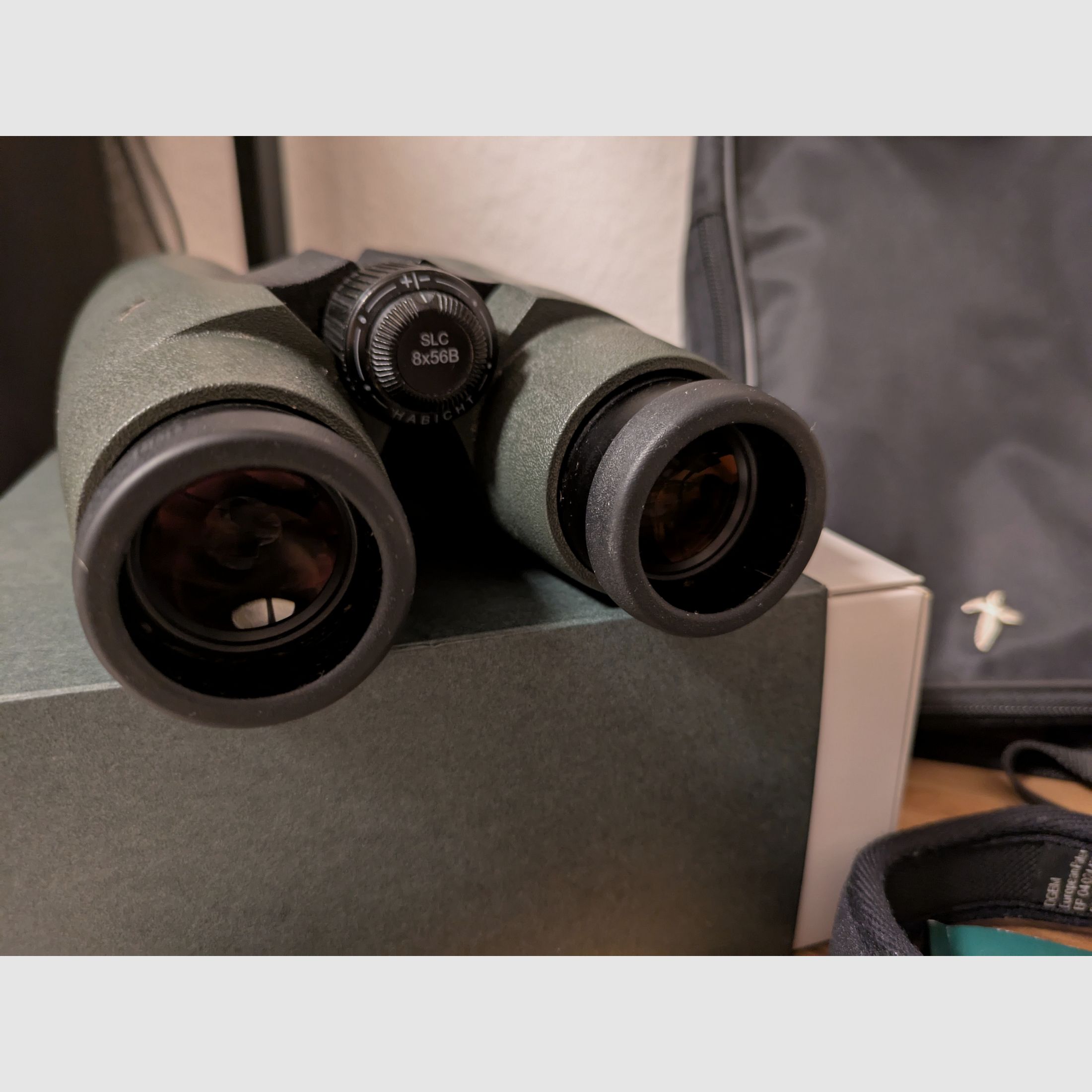 SWAROVSKI SLC 8x56 BINOCULARS TOP CONDITION in original packaging! Companion for Blaser Sauer Merkel