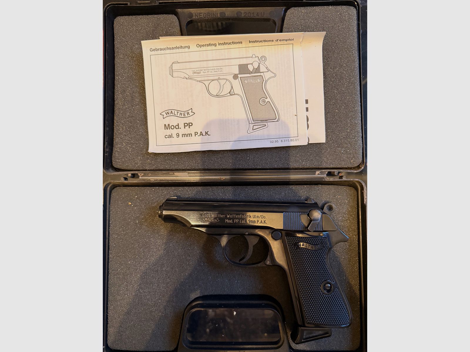 Walther PP 9mm PAK PTB 620