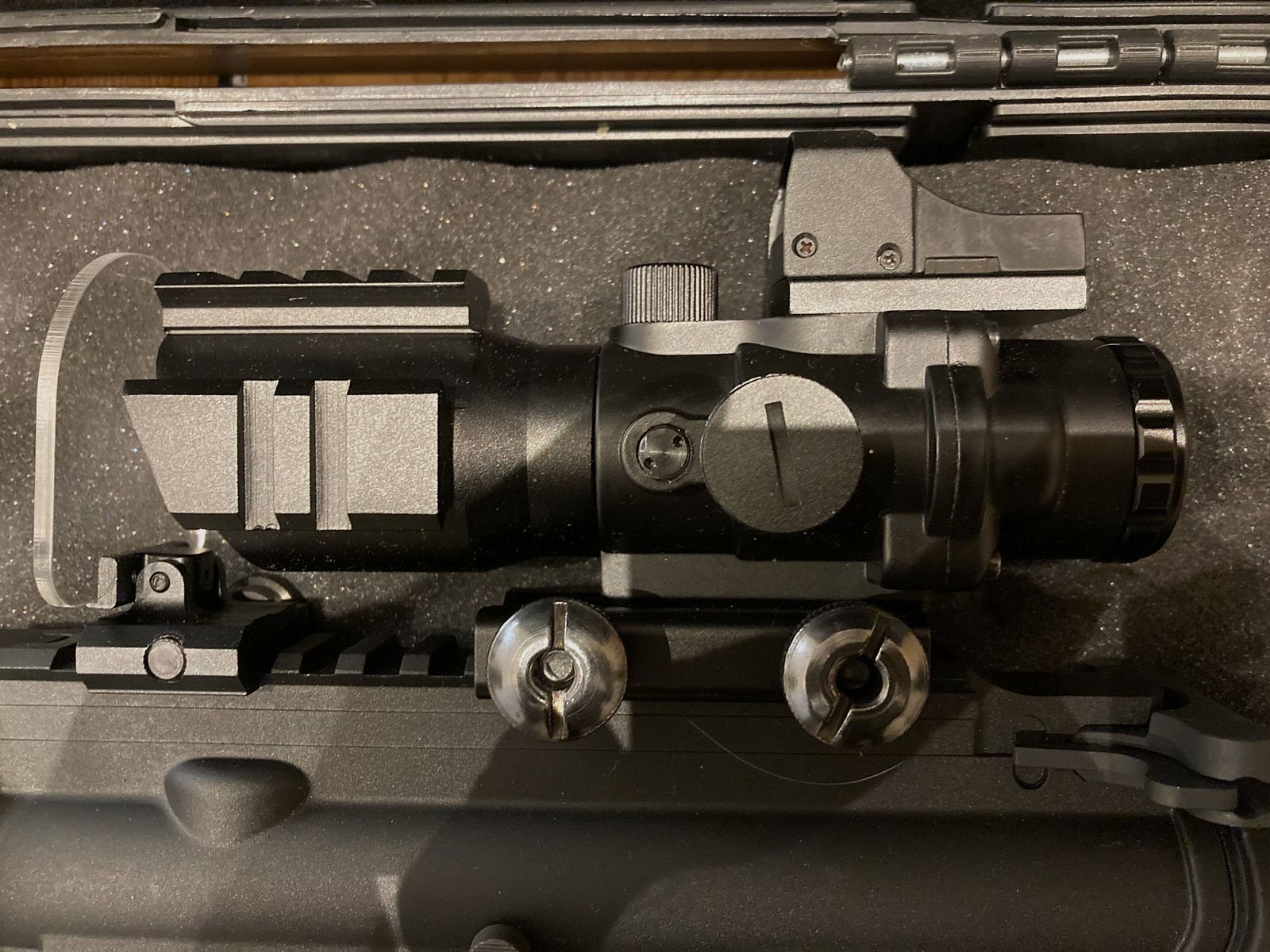Rifle de airsoft estilo HK416C/HK416