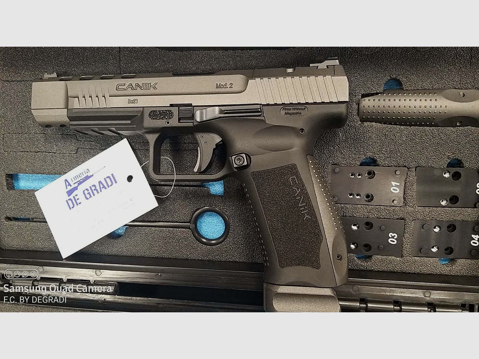 CANIK TP9 SFX MOD2 BLACK CAL. 9X21, immagine 9 di 9