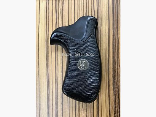 Pachmyr Griff für S&W Revolver Compac SN/C, RB N, Schwarz, Kunststoff