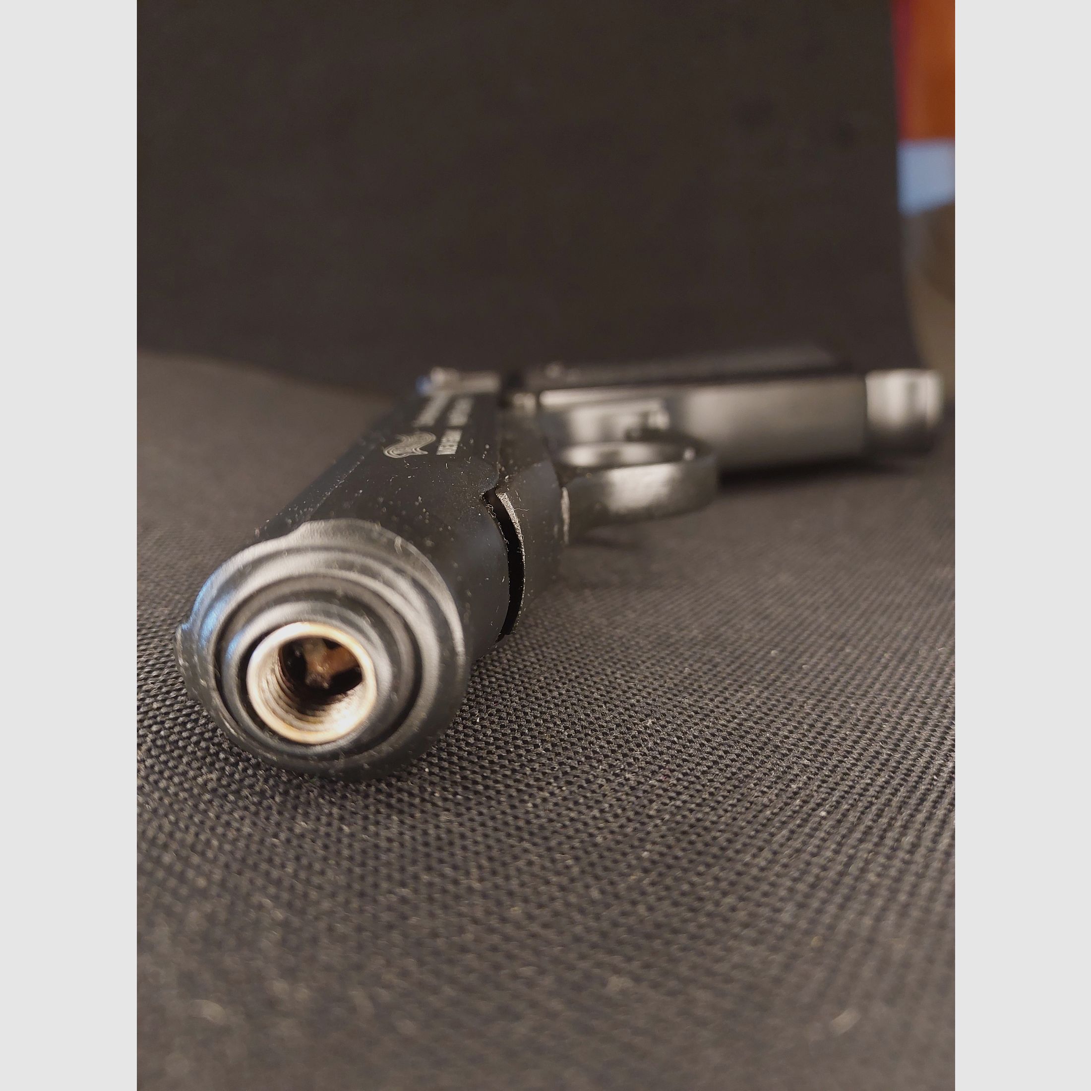 Walther PP pistola a salve cal. 9mm P.A.K. nera brunita (PTB 923)