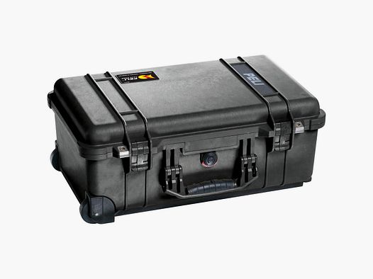 PELI Walizka 1510 CZARNA Z PIANKĄ I KOŁAMI