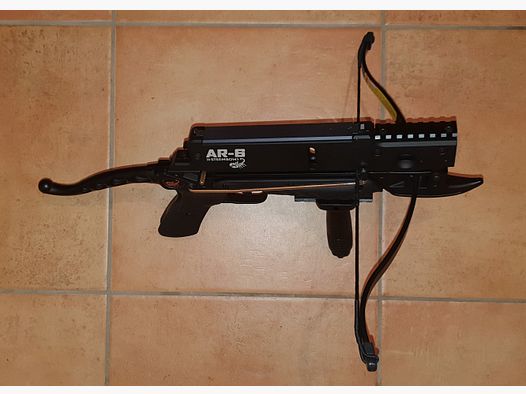Steambow Stinger 1,  AR-6, 6-Schuß Magazin,  stabil, da aus Metall, Pfeile