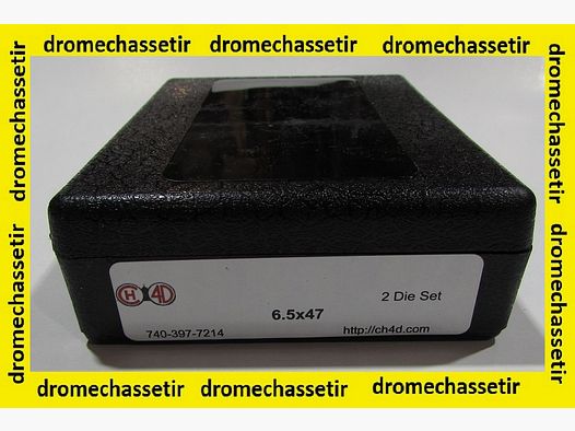 Jeux d&rsquo;outils CH4D pour le rechargement en calibre 6,5×47