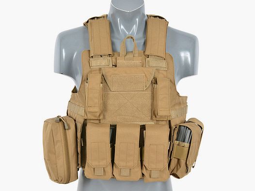 Combat Modular Armor System Replica - coyote [8FIELDS]
