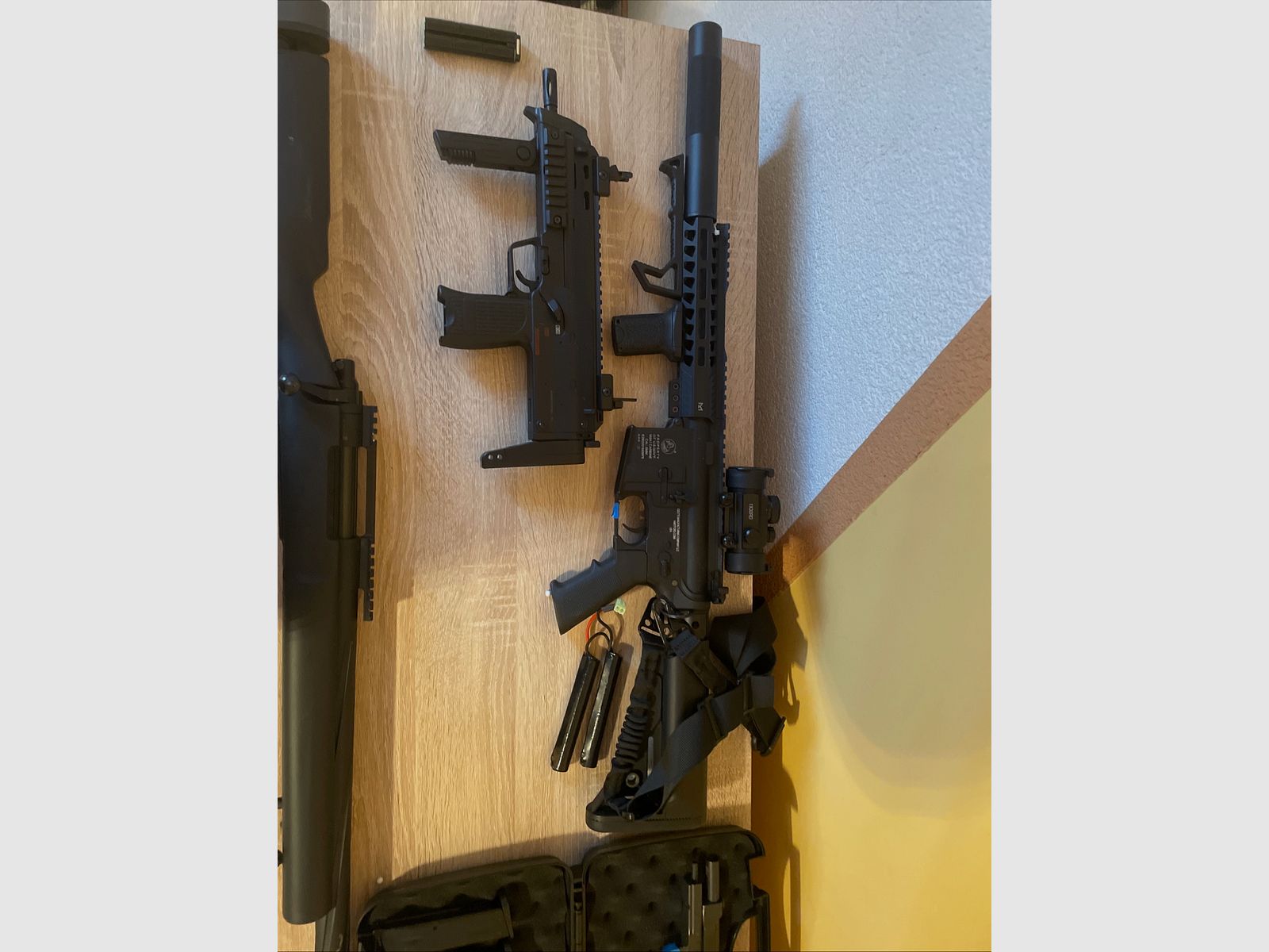 Volledige airsoftverzameling te koop