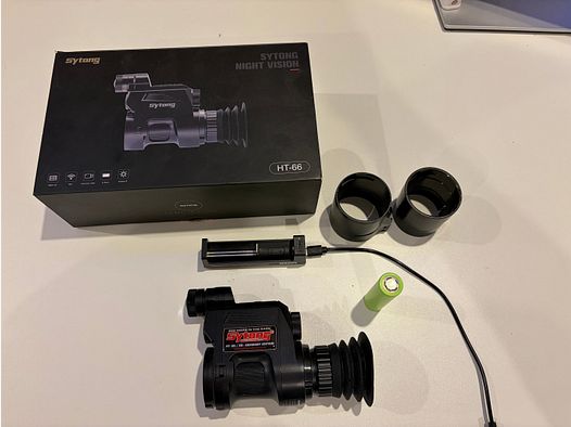 Sytong HT-66 NV850 German Edition, 16 mm, OLED — Komplettset mit 2 Adaptern