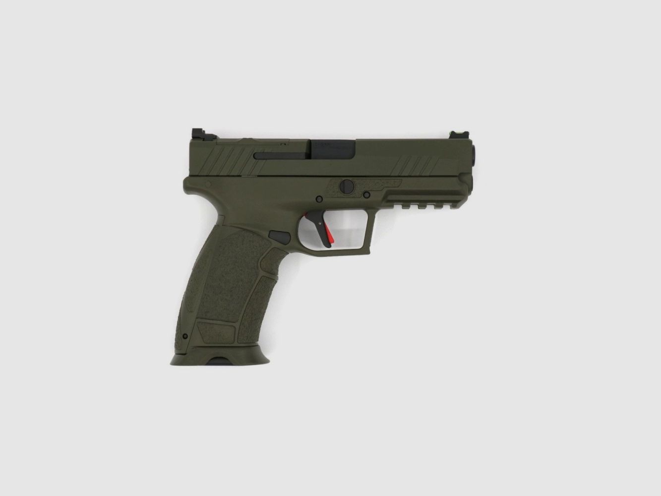 Pistolet Tisas ZIGANA PX-9 Duty Gen3 OR vert cal. 9mm Para, 18 coups chargeur SIG P226, canon de 4", incl. holster