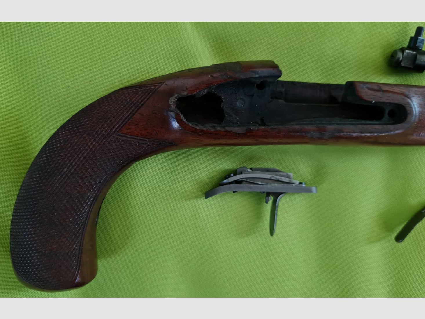 Zestaw części Pedersoli pistolet kapiszonowy z lufą kal. 45