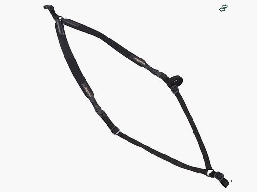 Sac à dos Niggeloh sangle de fusil néoprène noir