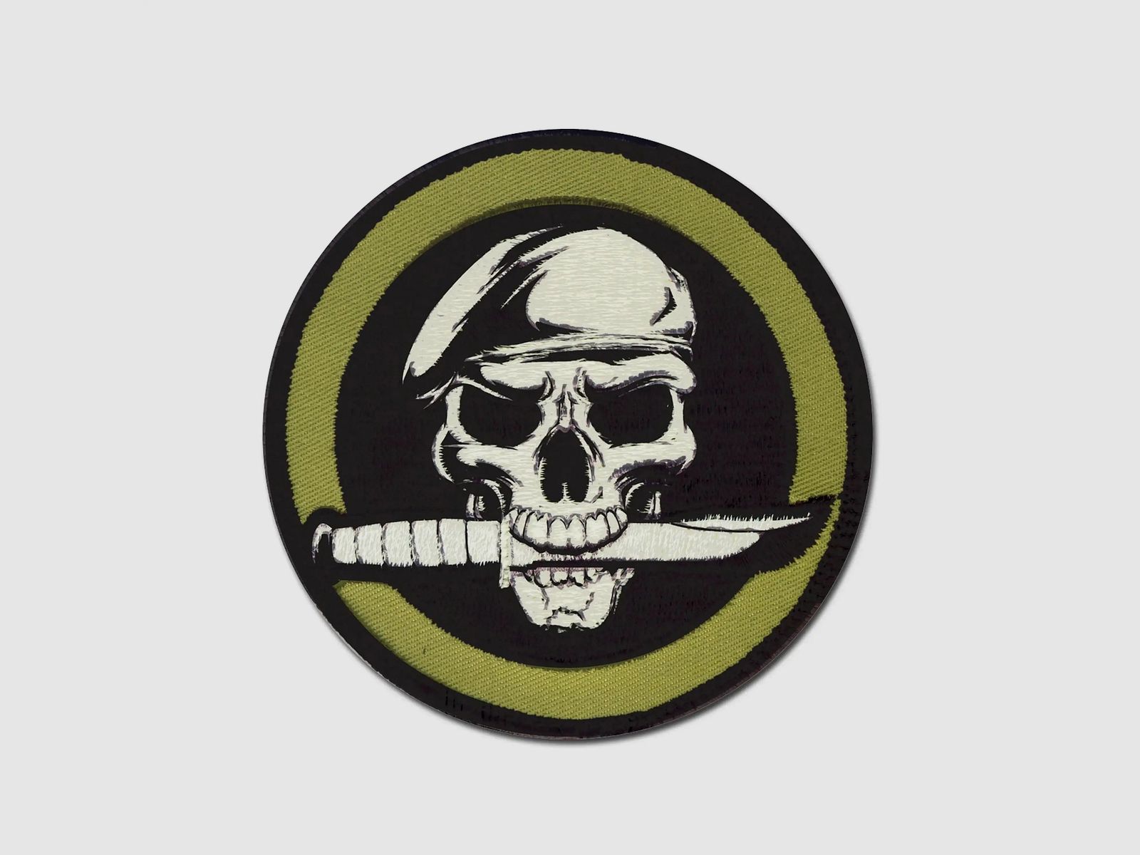 Rothco Rothco Łatka Militarny Czaszka i Nóż