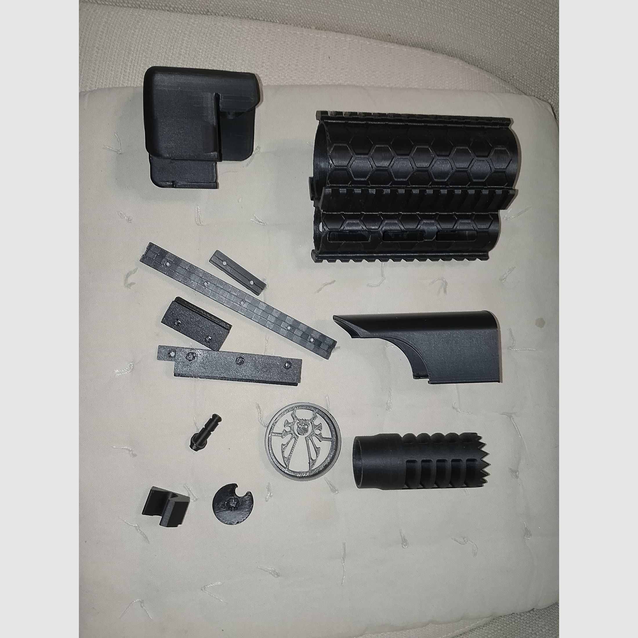 Aea HP max. großes Set Tuning Teile 3D-Druck Schaft Erhöhung Adapter Picantinny Rail Mount Einzelschuss Anzeigen Abdeckung Mündungsbremse usw