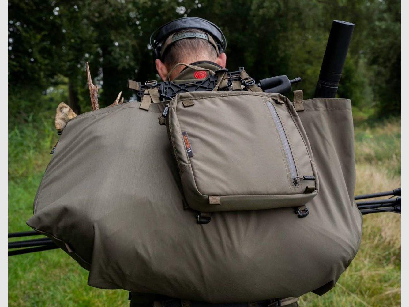 Vorn Sac de Transport de Gibier L70 avec Poche et Sangle de Transport, image 1 sur 6