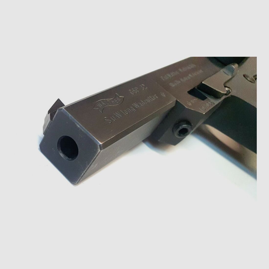Carl Walther Waffenfabrik Ulm Halbautomatisch Match-/ Soprtpistole Walther GSP - .32S&WLong Wadcutter