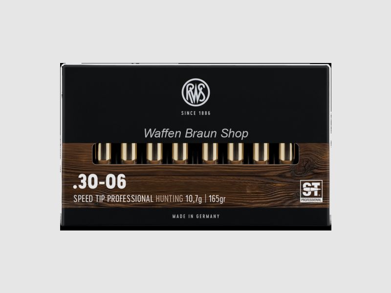 RWS .30-06 SPEED TIP PRO 10.7g, 20 pieces