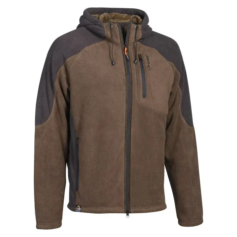 Giacca Fleece Prohunt Buffalo Marrone, immagine 2 di 2