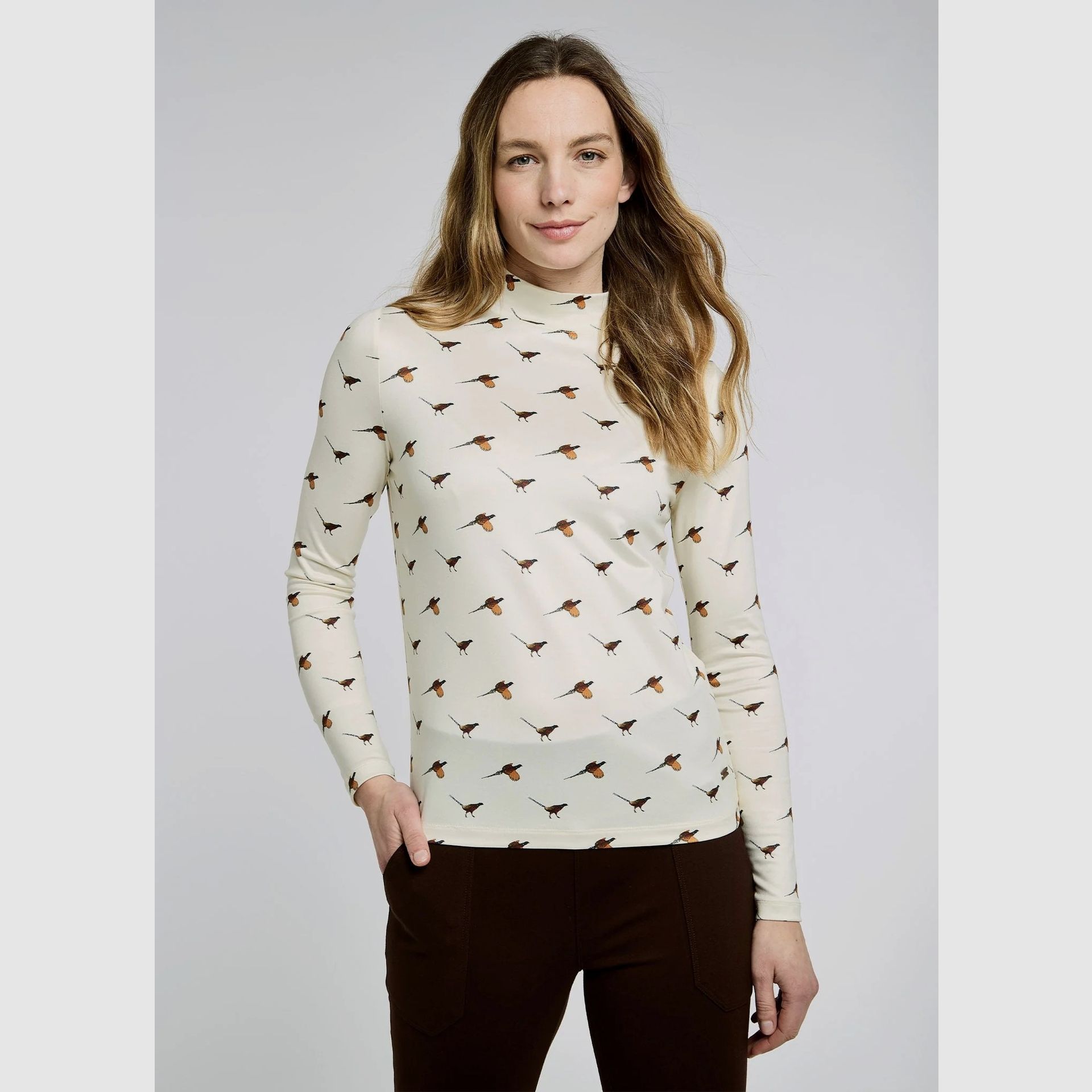 Dubarry Reynolds Damenoberteil mit Print – Cream, Bild 4 von 5