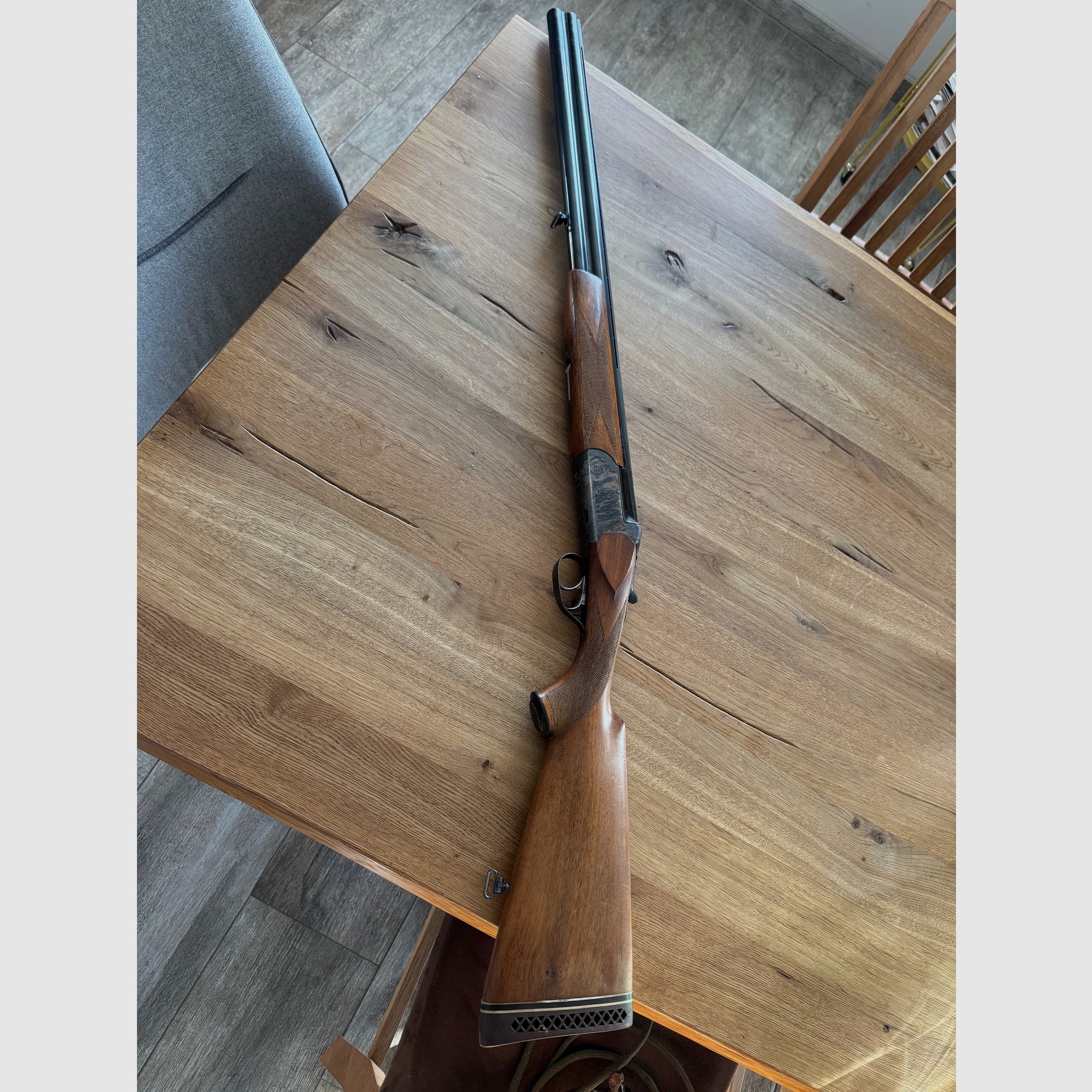 Mauser Gamba 12/70 Bockdoppelflinte