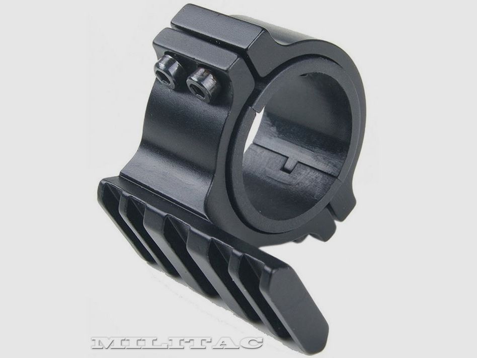 Montageadapter von 26/30mm auf Picatinny