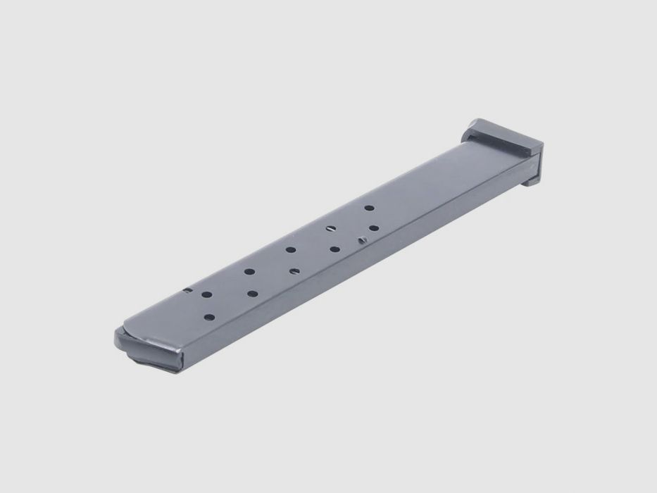 PRO MAG MAGAZINES PRO MAG 1911 MODÈLE GOUVERNEMENT MAGAZINE 15-CARTOUCHES EN ACIER BLEU .45ACP, image 4 sur 4