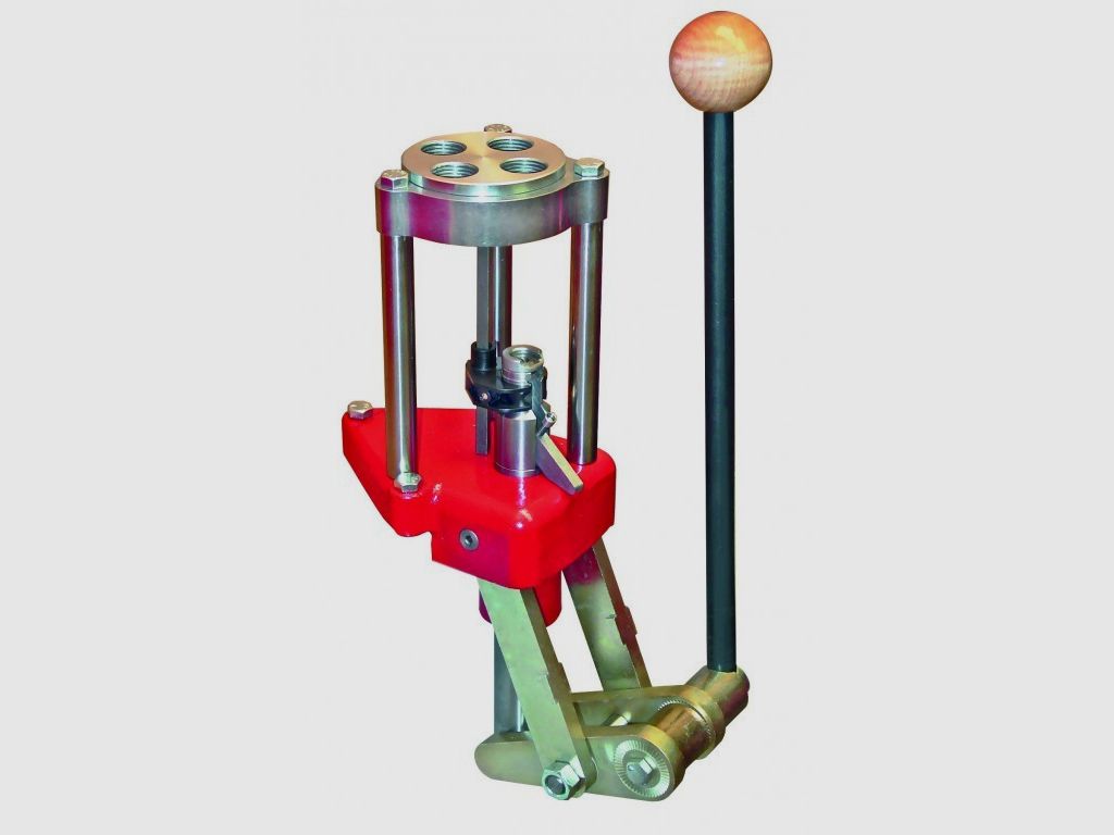 Prensa de recarga LEE Classic Turret de 4 estaciones
