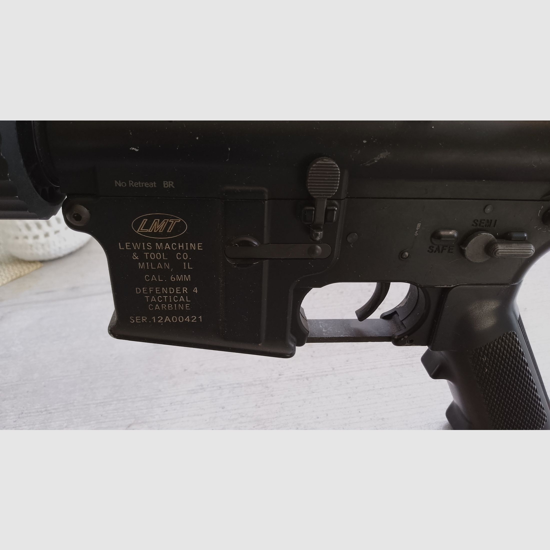 ASG M4 airsoft over 0.5 joules