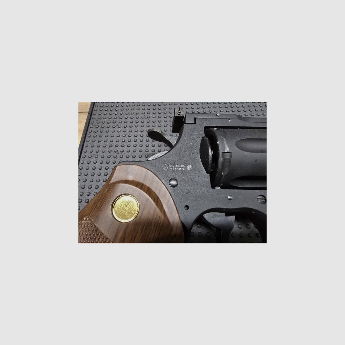 King Arms .357 Python 6 Zoll Evil-Killer Gas-Revolver 6mm BB Airsoft