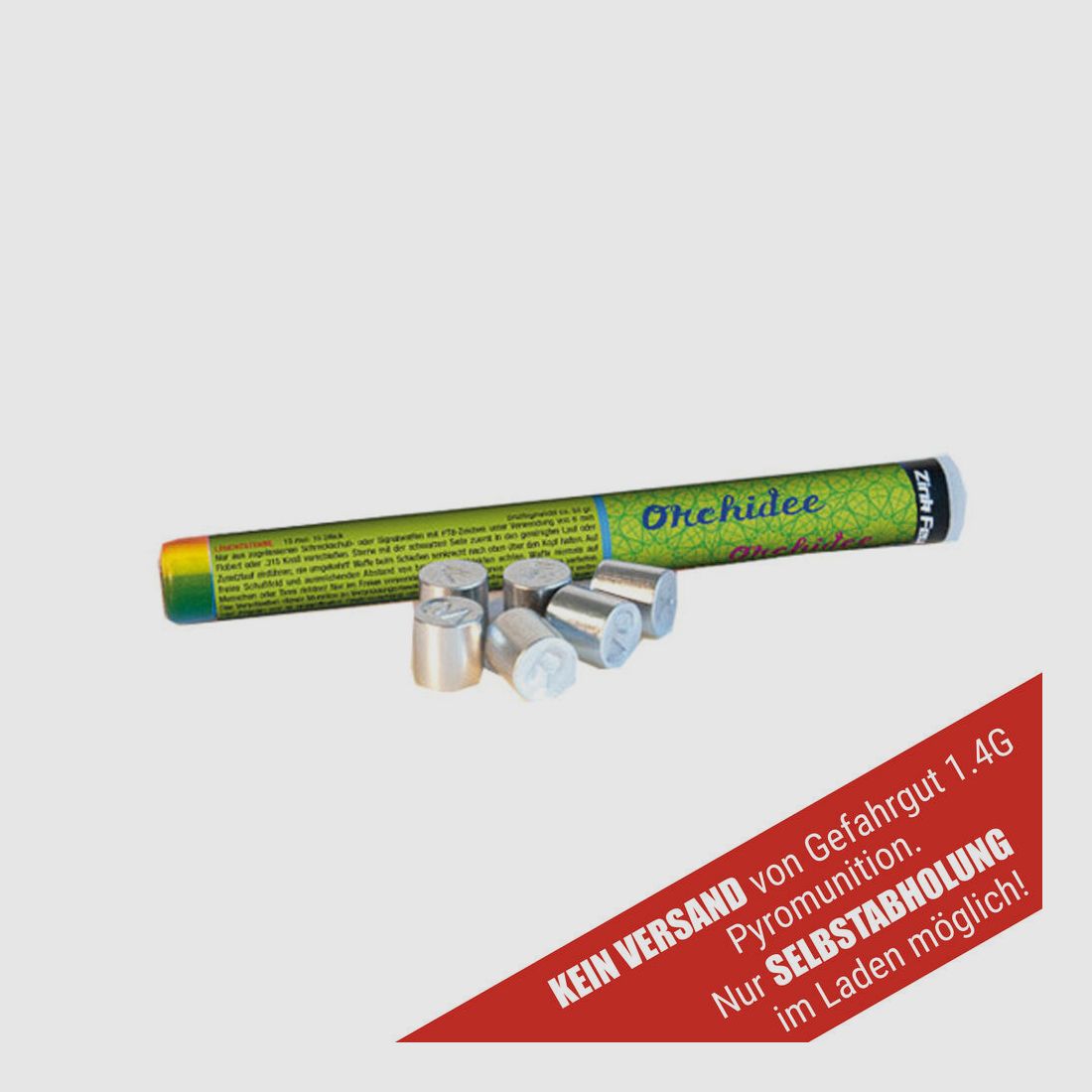 Zink Zink Orchidee 15mm