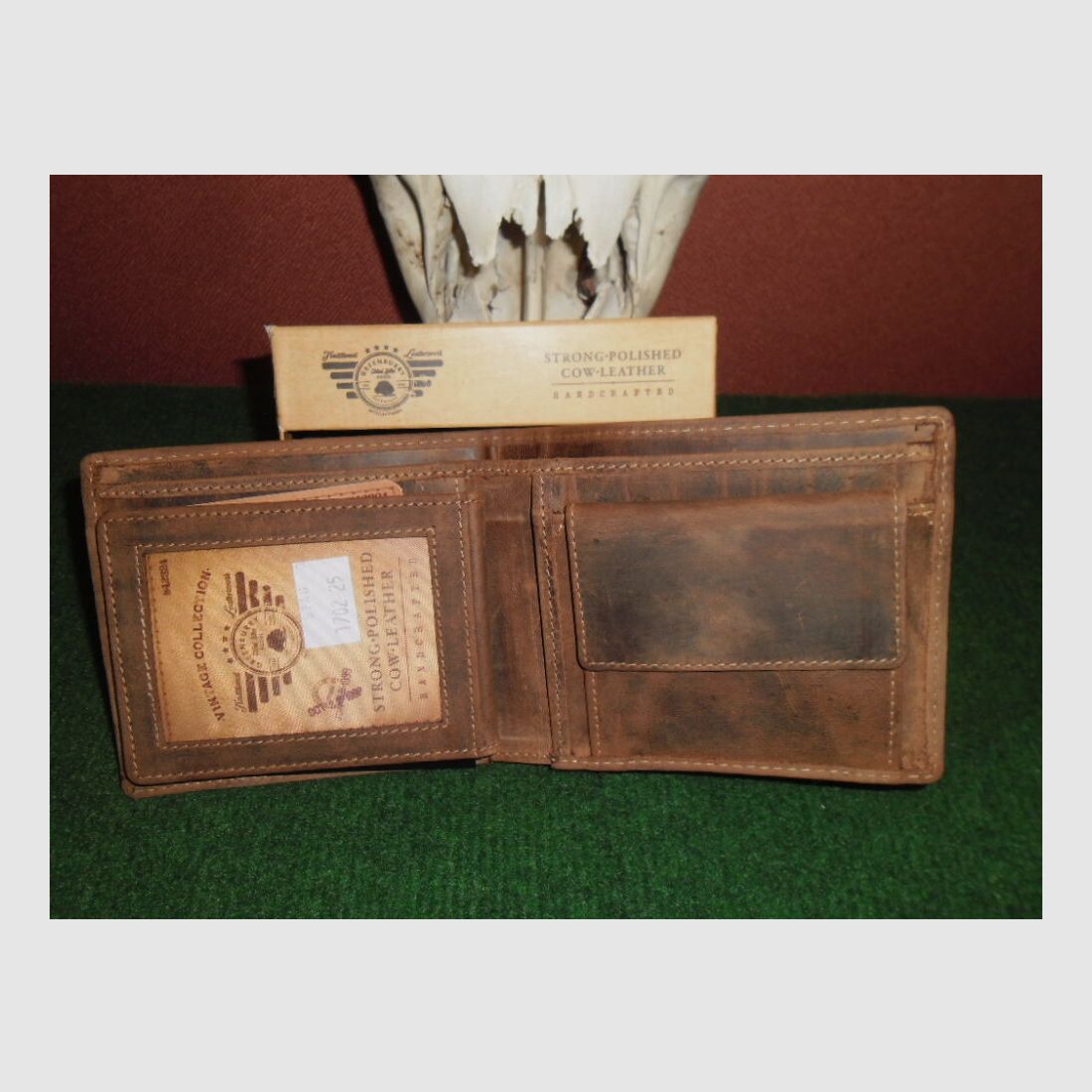 Portefeuille de chasse vintage Greenburry