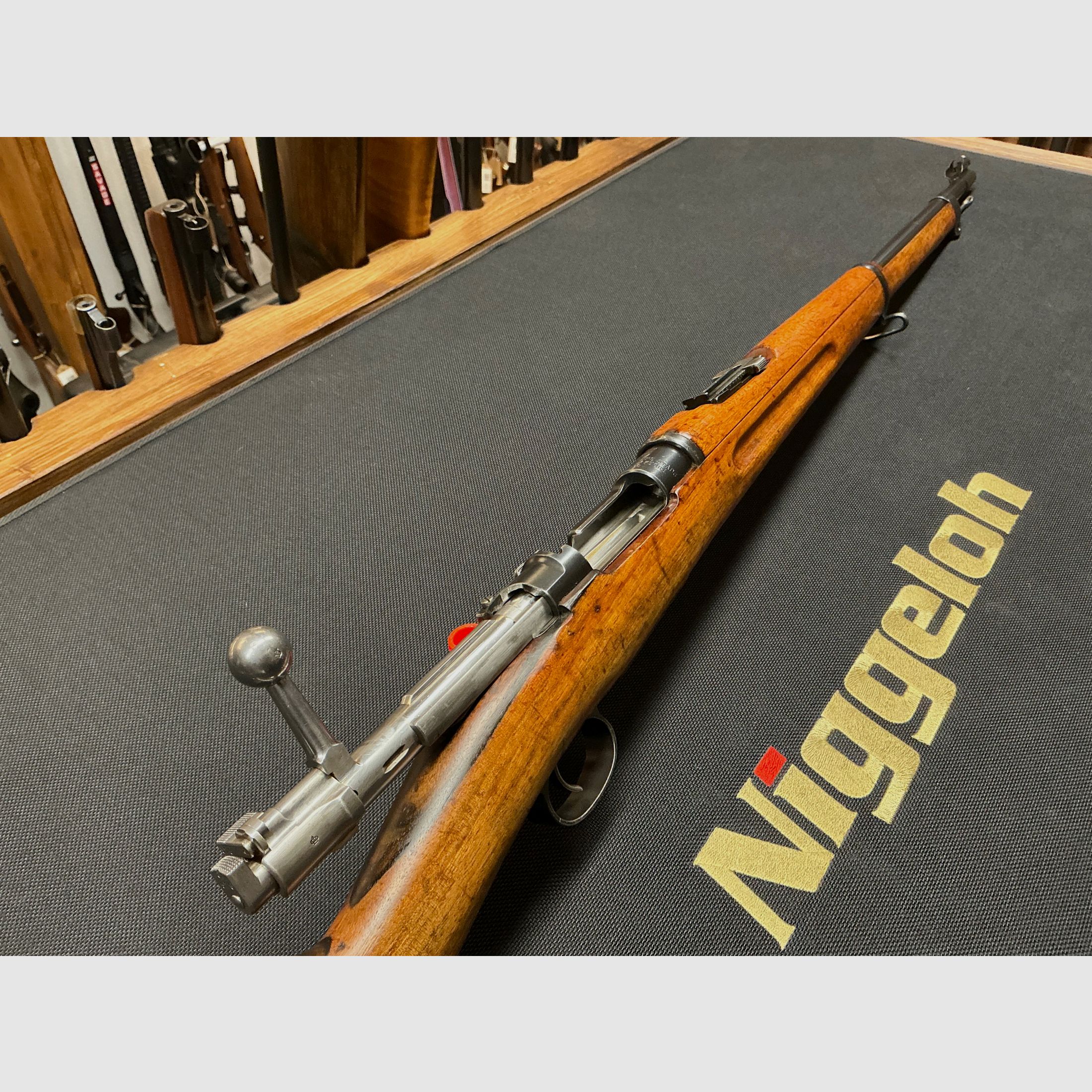 Zweden-Mauser Carl Gustafs Stads – productie 1908 – nummergelijk behalve de schoonmaakstok Art.-Nr.: 4576, afbeelding 3 van 19