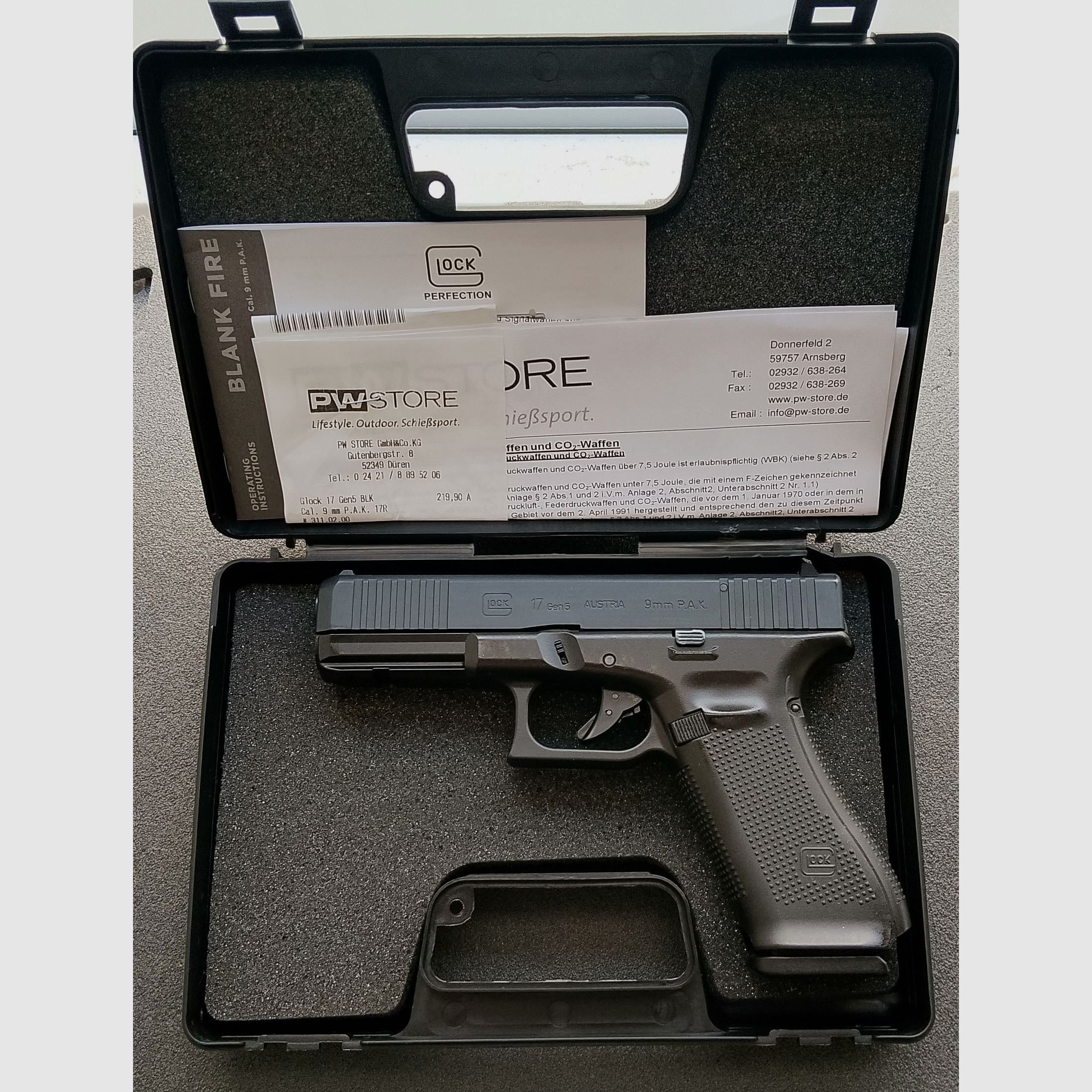 VK Umarex Glock 17 9mm P.A.K.