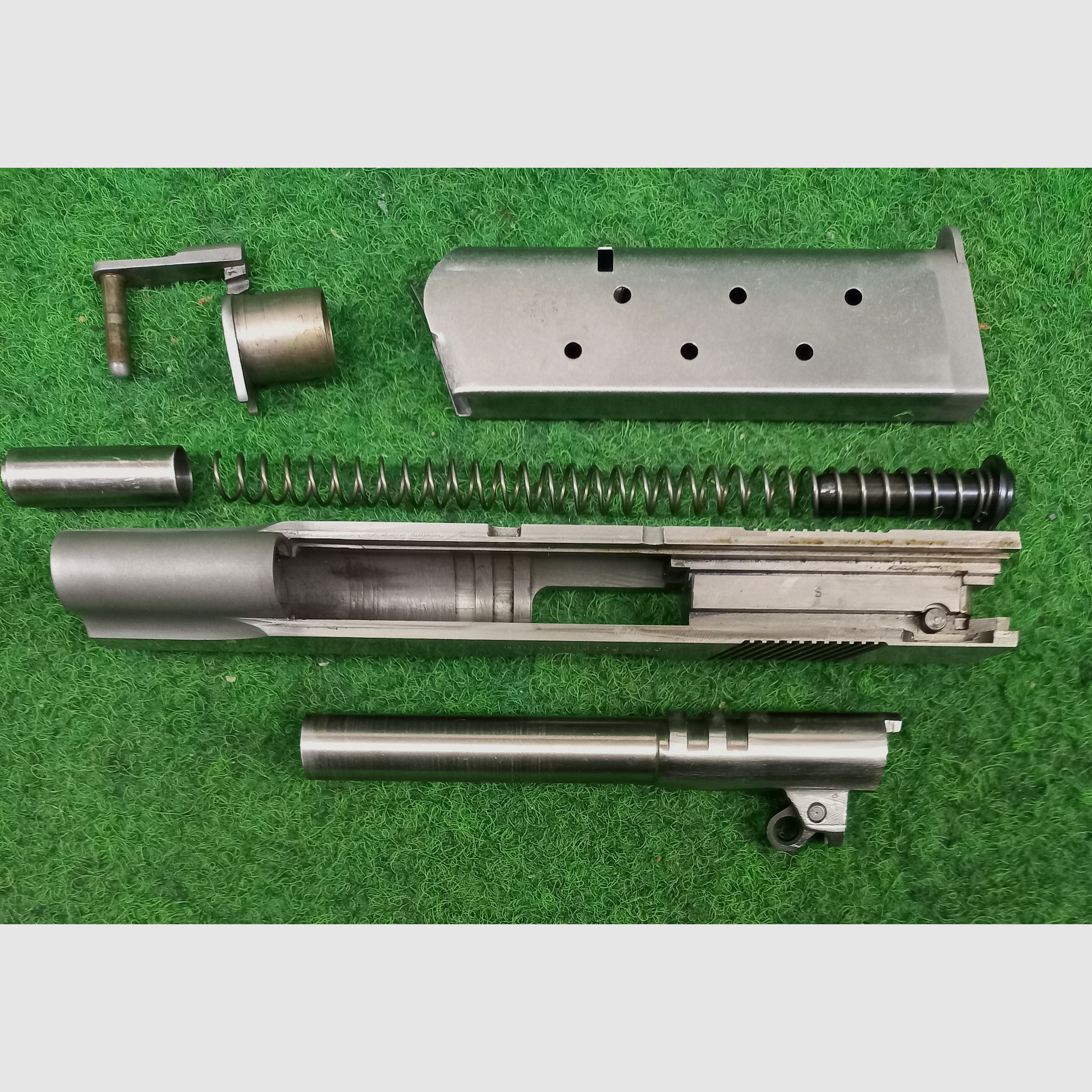 Colt Double Eagle pistol in .45 AUTO caliber made of stainless steel