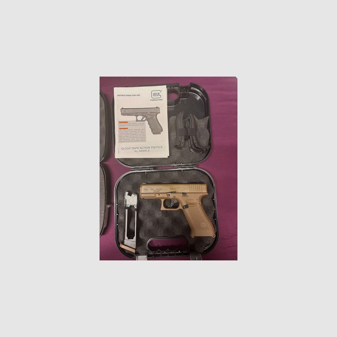 Glock 19X CO2 4,5mm Stahl BB BlowBack Defekt!!!