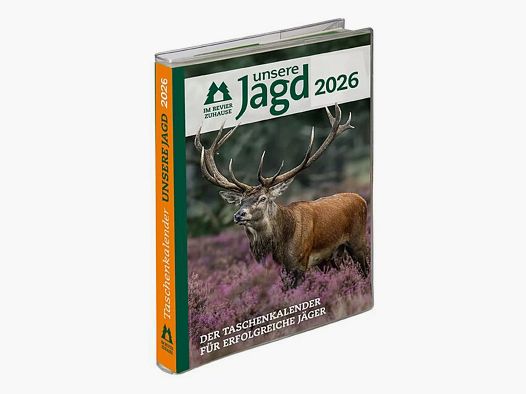 Taschenkalender Unsere Jagd 2026