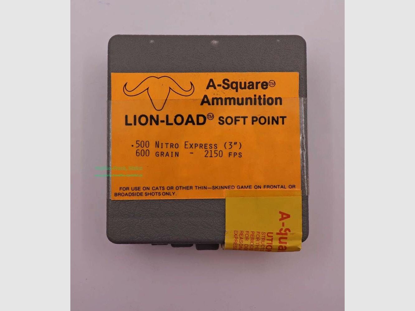 A-Square Ammunition Büchsenpatronen .500 N.E. / 3''