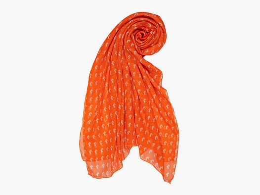 Skogen Tuch mit Hirschmotiv Orange