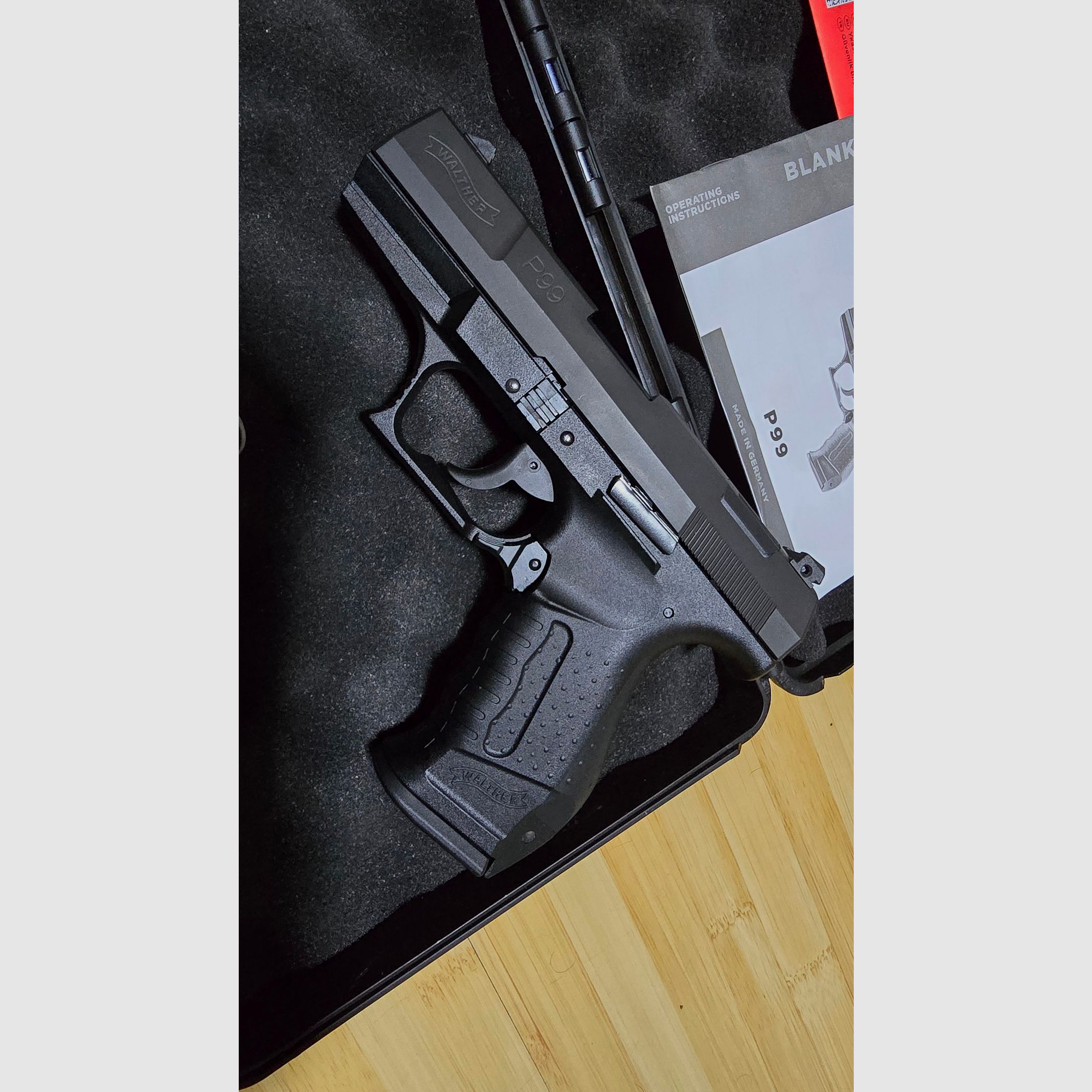 Walther P99 SV Schreckschuss 9mm PAK Schwarz