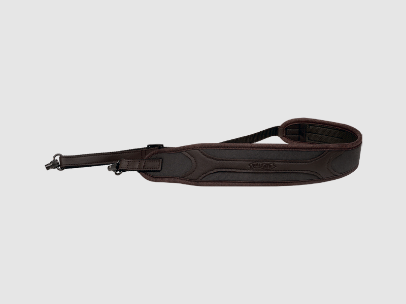 Walther RS3 Gewehrriemen Anthrazit / Leder inkl. Schnellverschluss