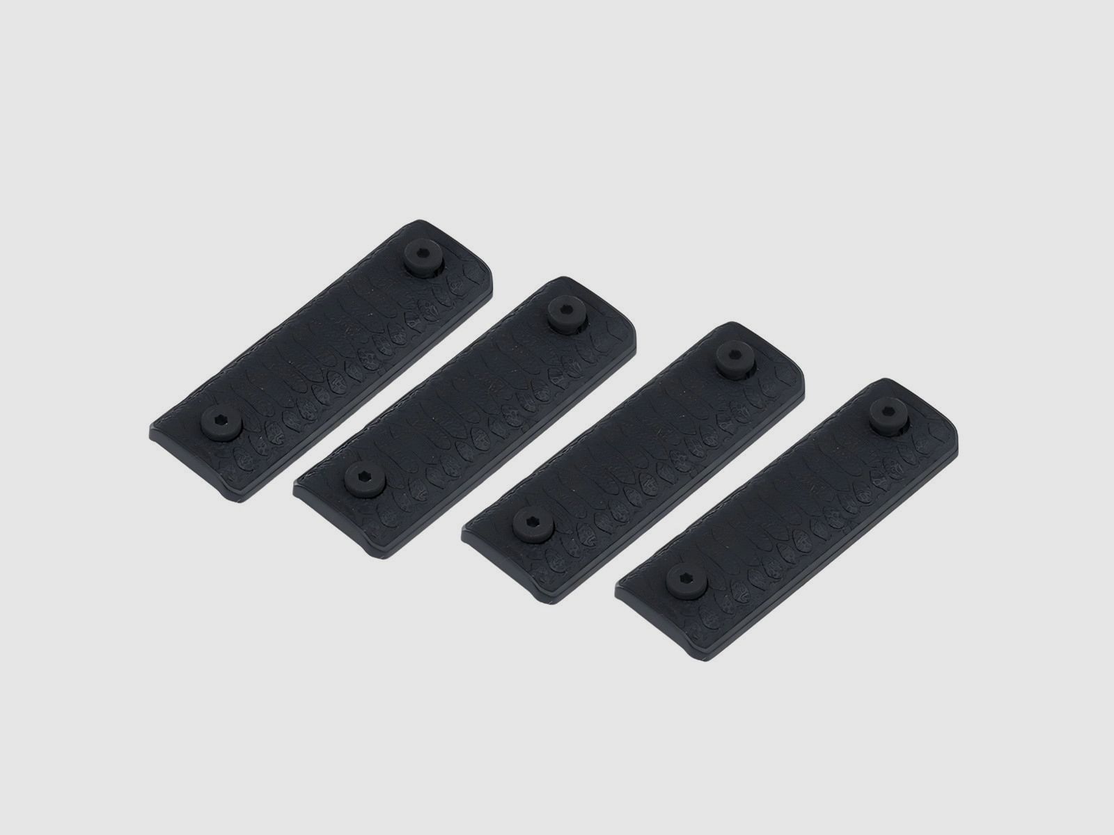 UTG - Cubiertas para guardamanos M-LOK - perfil bajo - 3,15'' - Negras - 4 unidades - RB-HP30M, imagen 1 de 8
