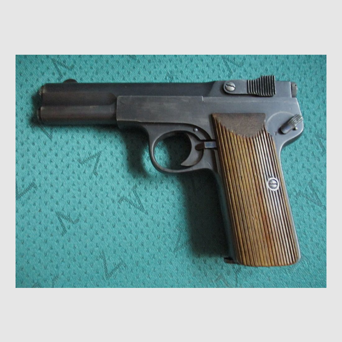 Pistole 7,65mm Langenhan Armeepistole aus Sammlung, Bild 1 von 2