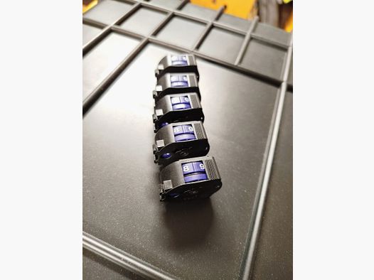 5 pezzi Gamo caricatori di ricambio Quick Shot Gen.1 & Arrow cal. 4,5 mm Diabolo 10 colpi