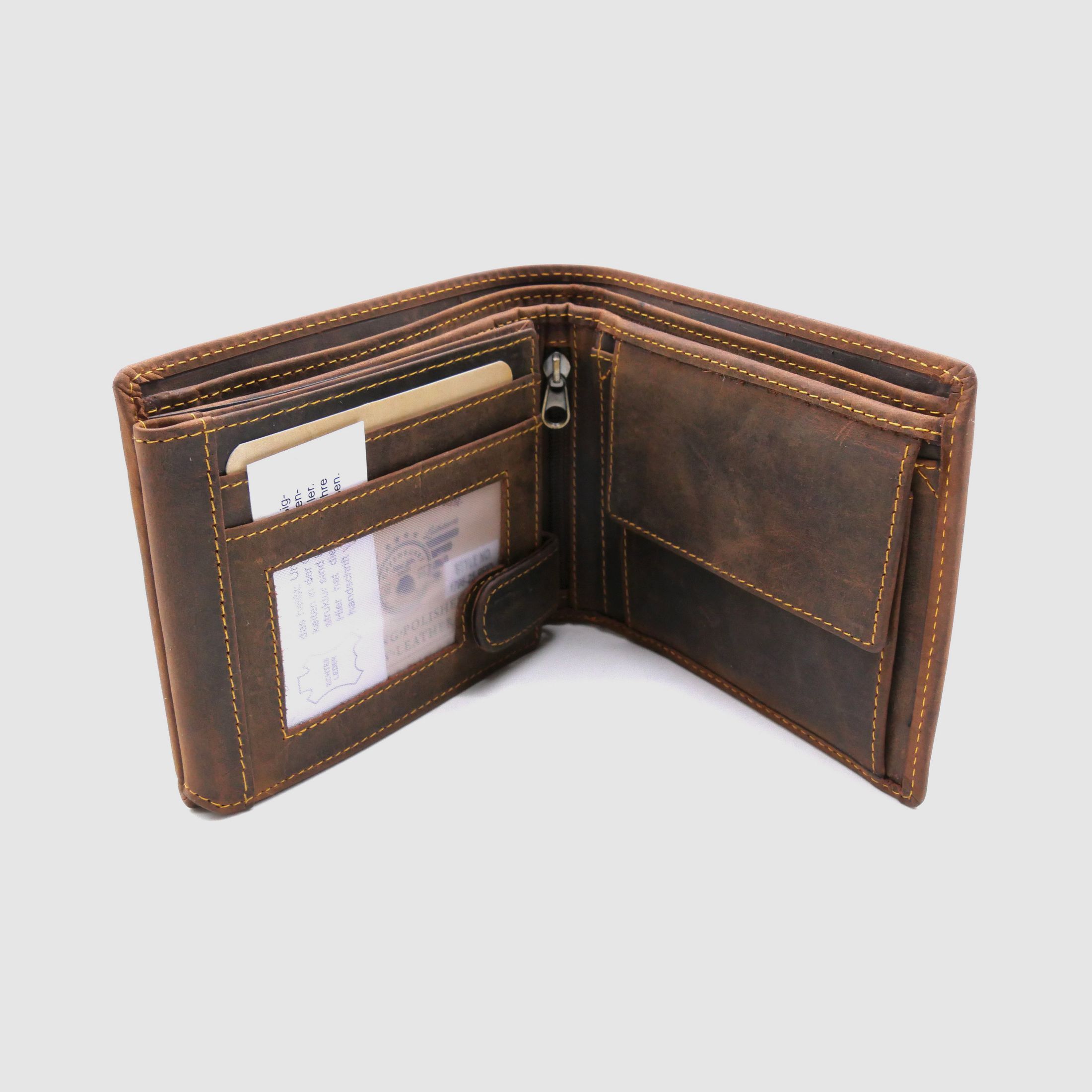 Greenburry 1796-25 Vintage Collection Leder Geldbörse Portemonnaie Save RFID